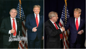 Dave Giles Stands with President Trump - Signed Copy